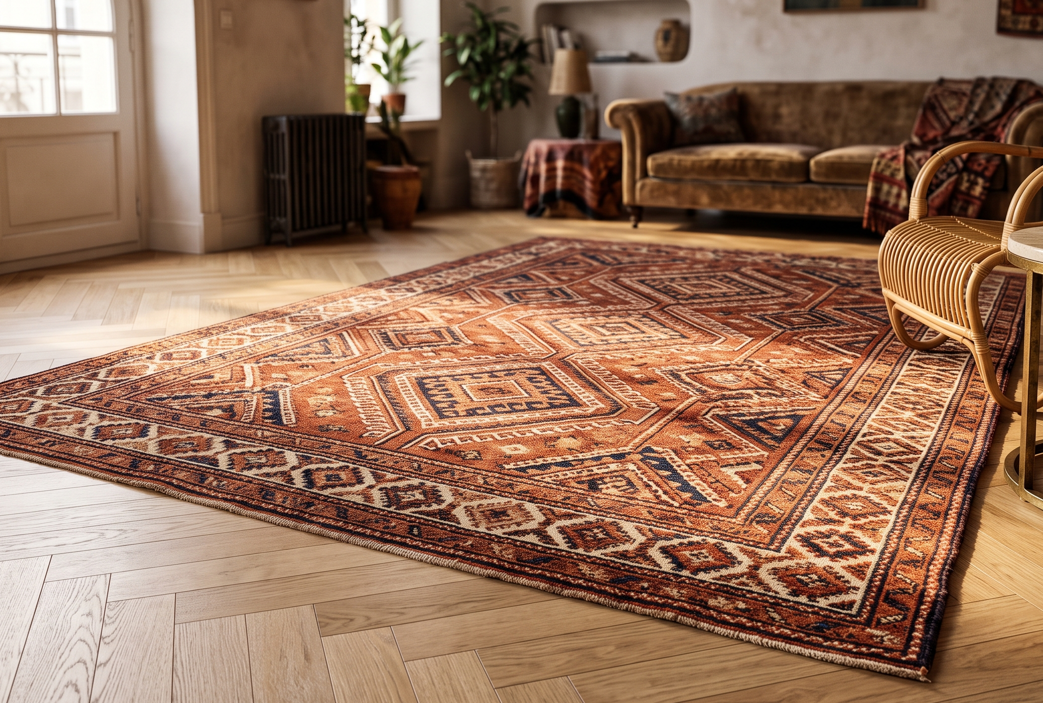 Tapis à motifs