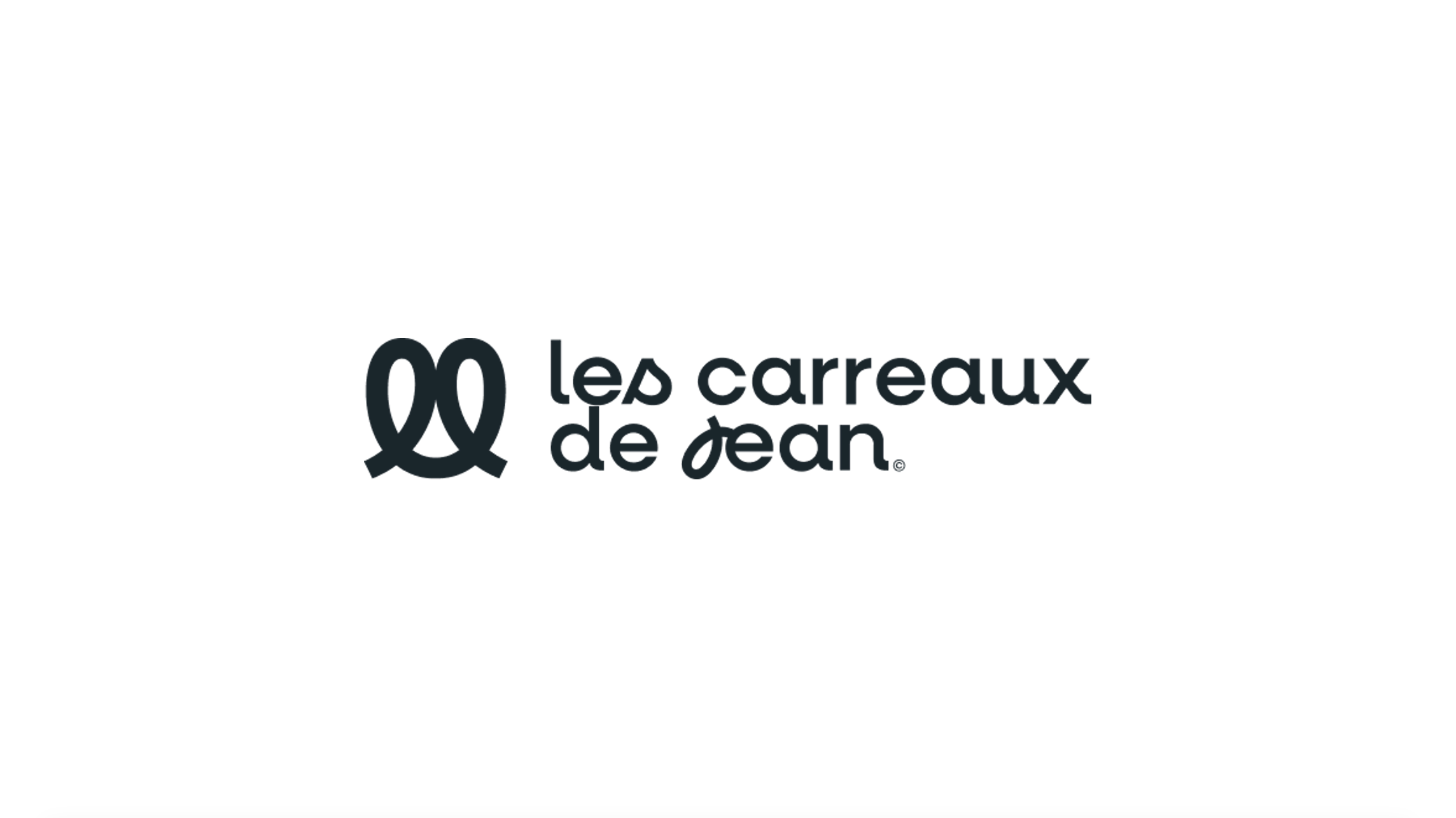 Les carreaux de jean logo