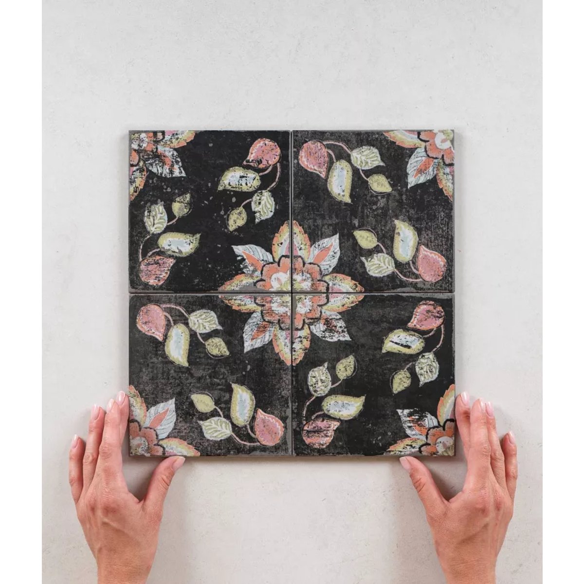 Carrelage Carreaux de Ciment Elisa FIORENTINA 15x15