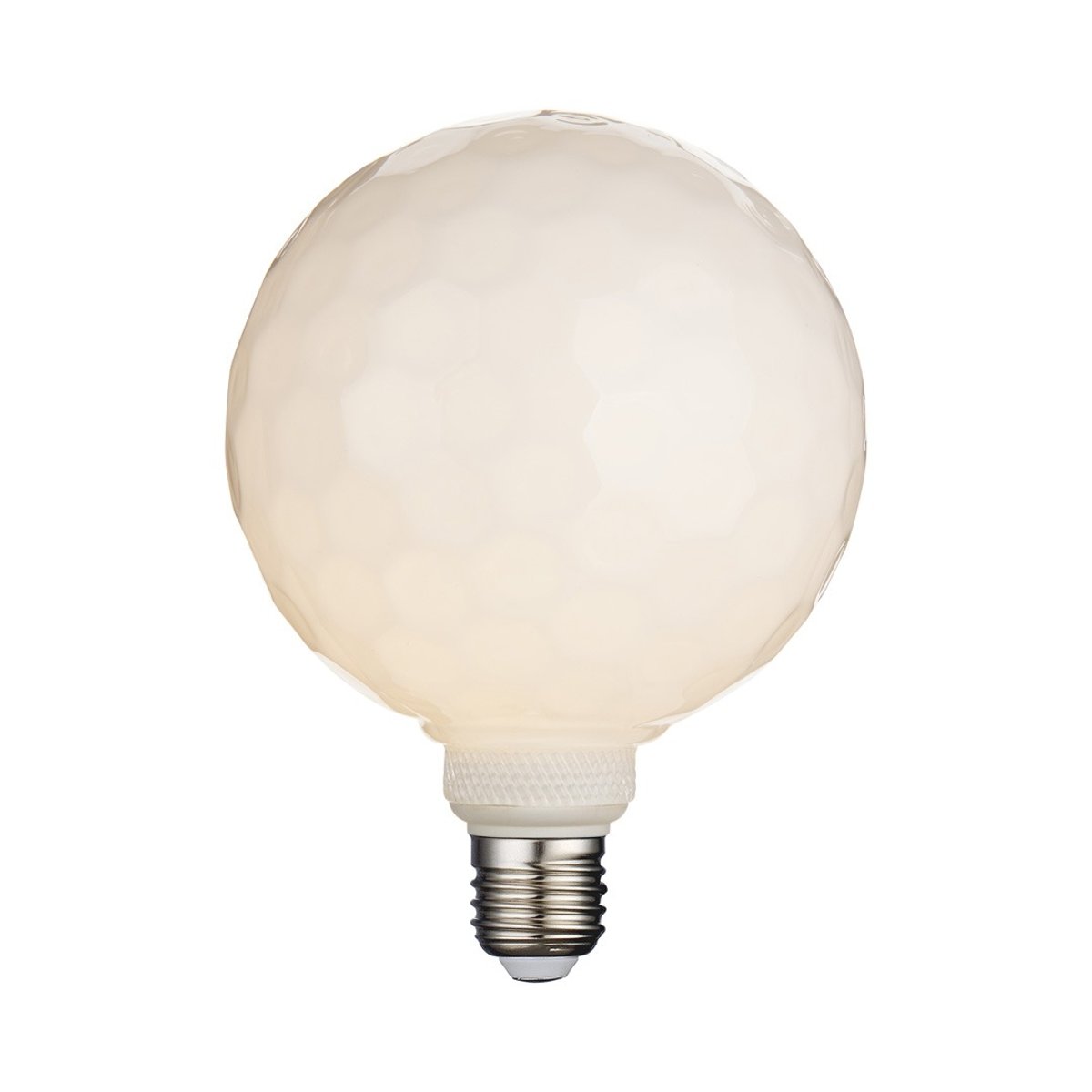 Ampoule Colors Geo Ø125 mm, variateur 3 niveaux à mémoire – Opale