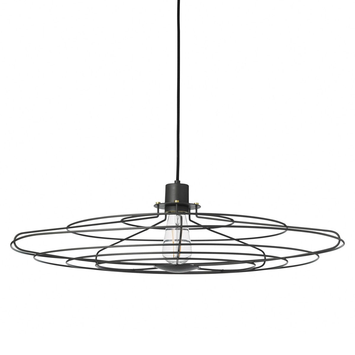 Suspension Radio Ø70 cm – Gris foncé