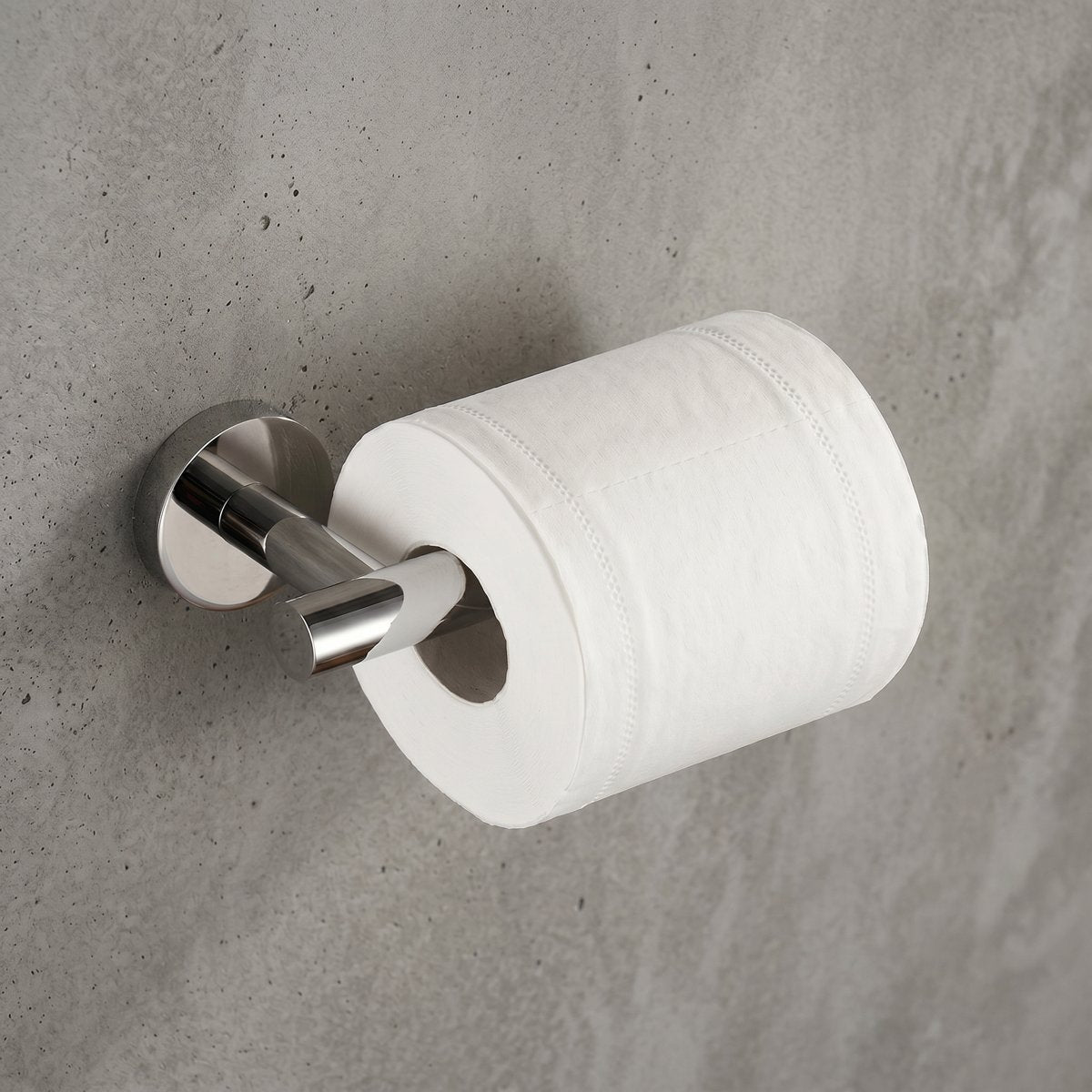 Porte-serviettes / Papier toilette chromé