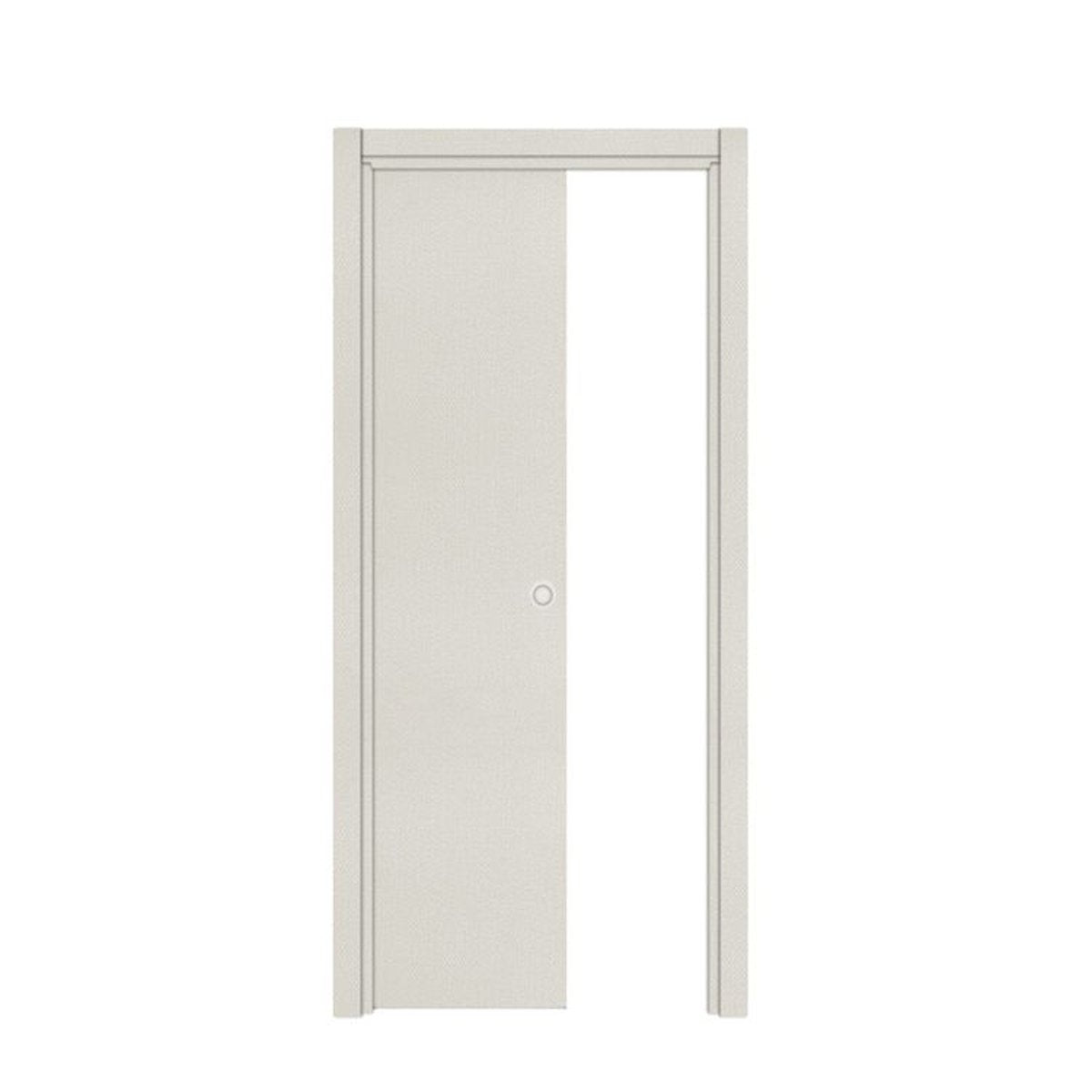Porte coulissante galandage Miro - Textile perle