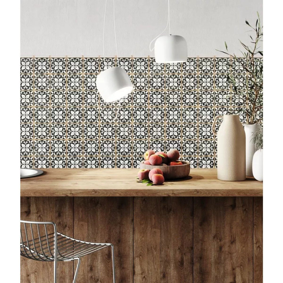 Carrelage Imitation Carreaux De Ciment 12,5x12,5 CASABLANCA Rialto
