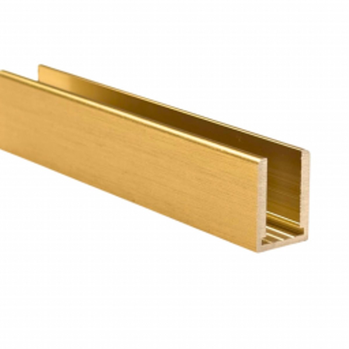 Paroi de douche fixe sur mesure IGLOU - Laiton Brossé