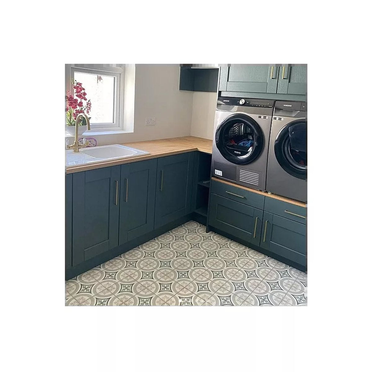 Carrelage Carreaux de Ciment GABANA 20x20 Rubeli