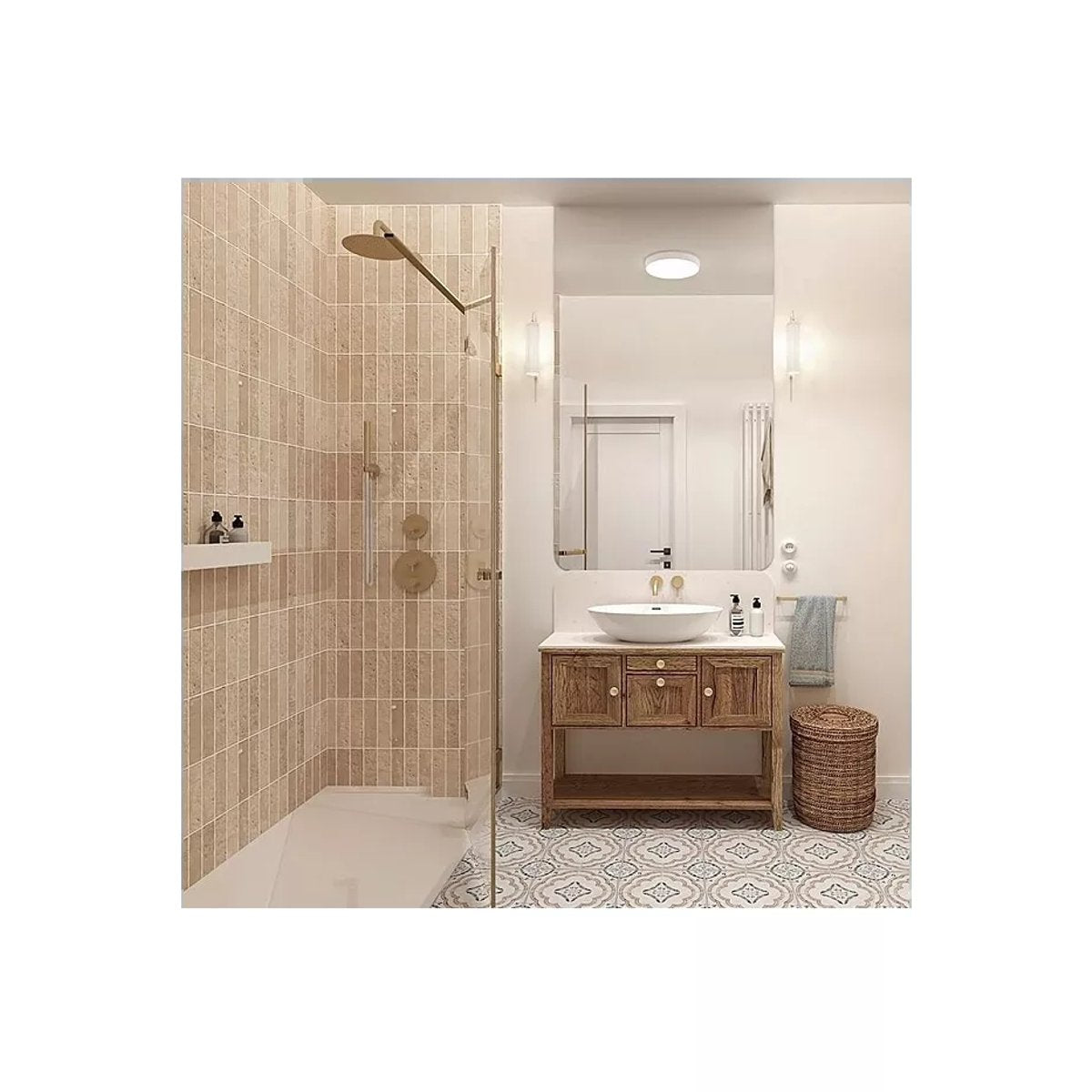 Carrelage Carreaux de Ciment Ada FIORENTINA 15x15