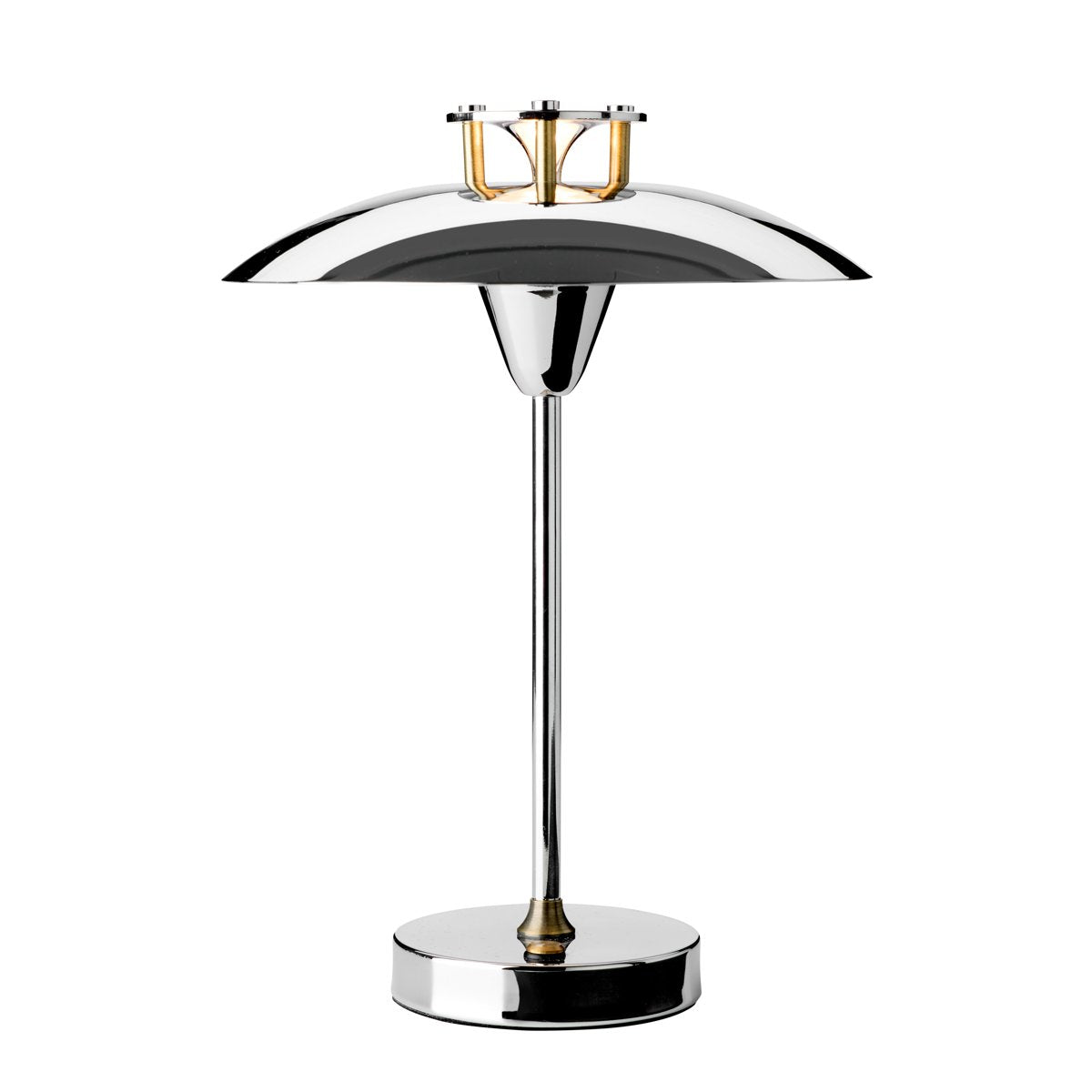 Lampe à poser nomade Mini Stepp 1-2-3 – Chrome