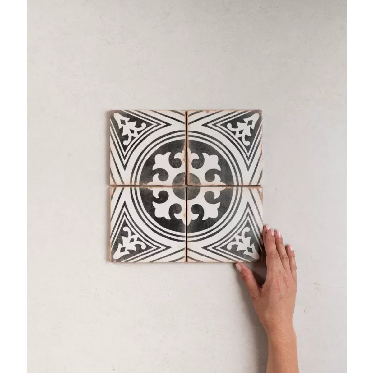 Carrelage Imitation Carreaux De Ciment 12,5x12,5 CASABLANCA Fida
