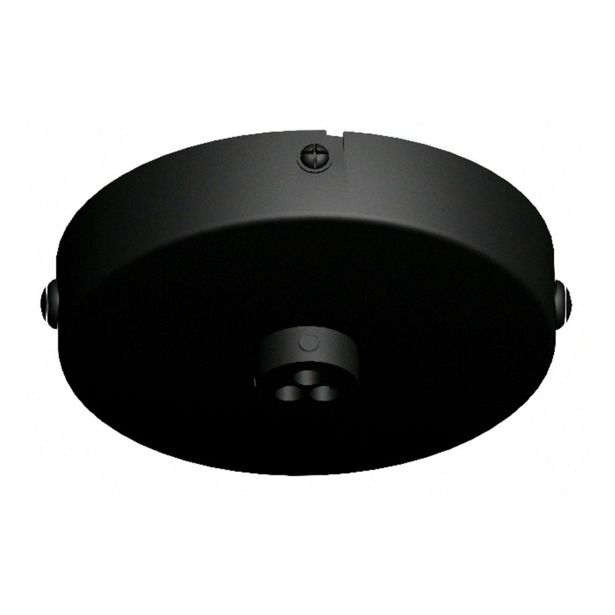 Mini rosace pour 3 suspensions – Noir