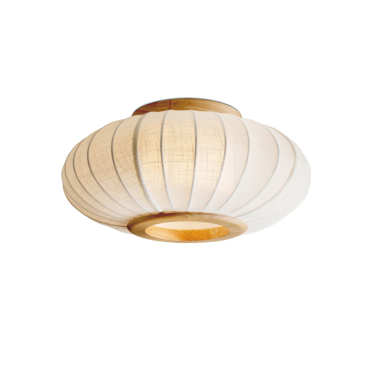 Plafonnier Balloon Ø40 cm – Blanc lin