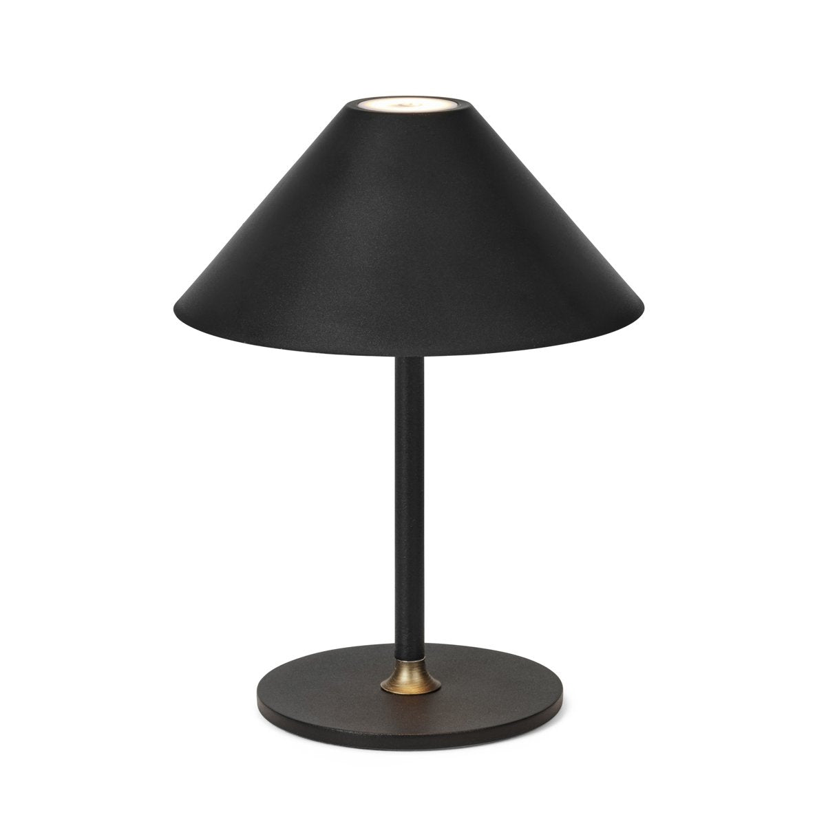 Lampe à poser nomade Hygge Ø19 cm – Noir graphite