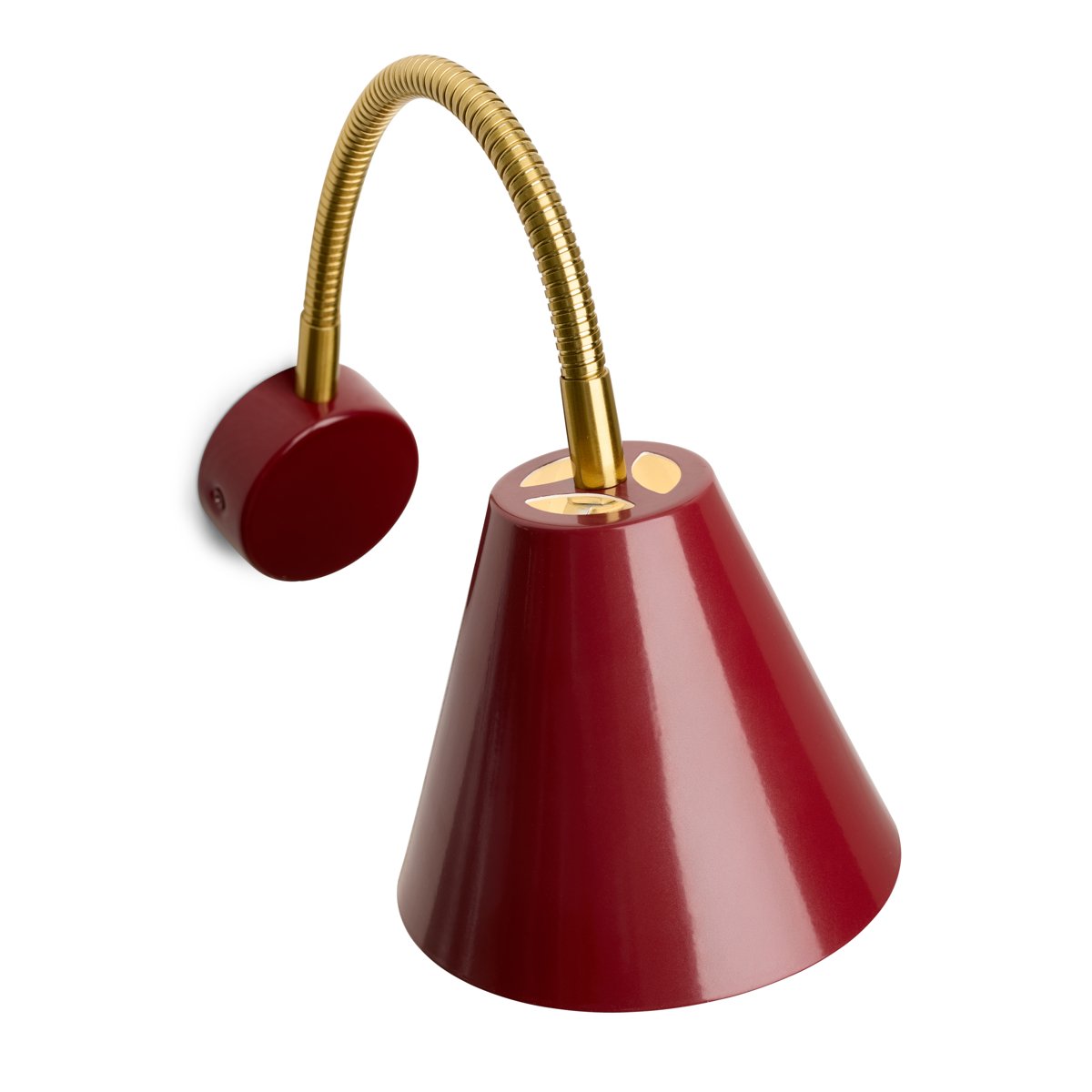 Applique Hygge Ø12 cm – Rouge merlot