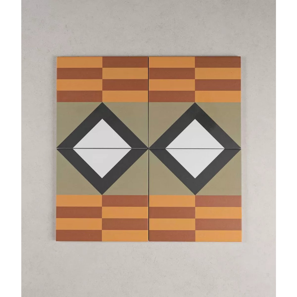 Carrelage Carreaux de Ciment BAUHOME 20x20 Mark Warm