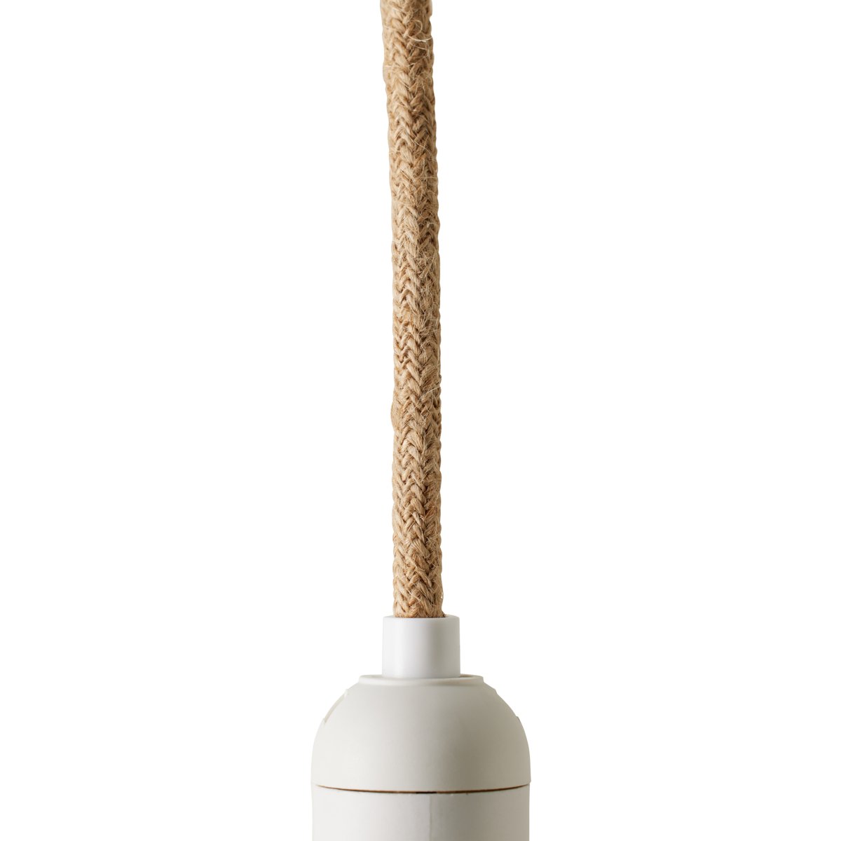 Kit douille Basic, câble textile 2 m – Naturel