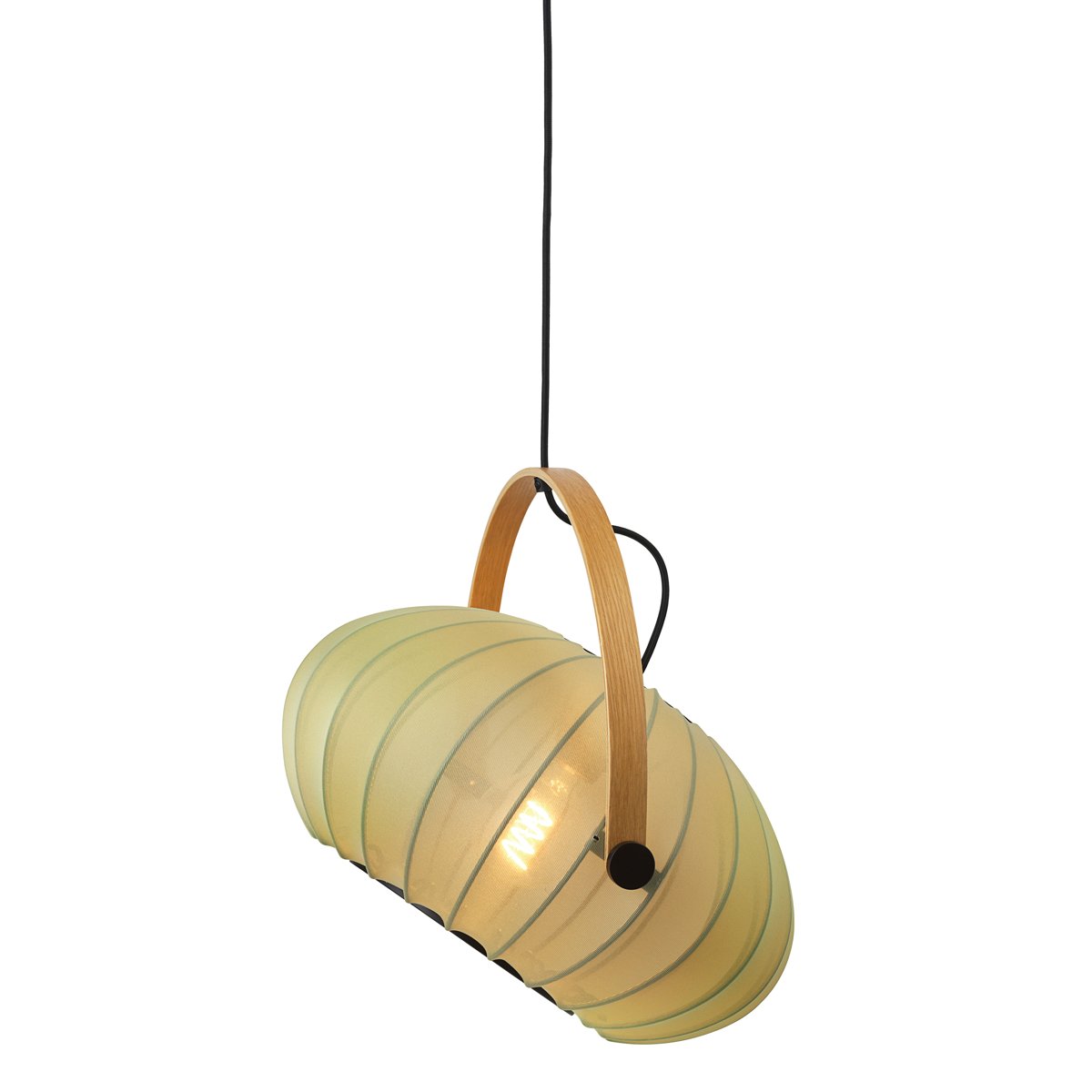 Suspension DC Textile Ø40 cm – Vert forêt