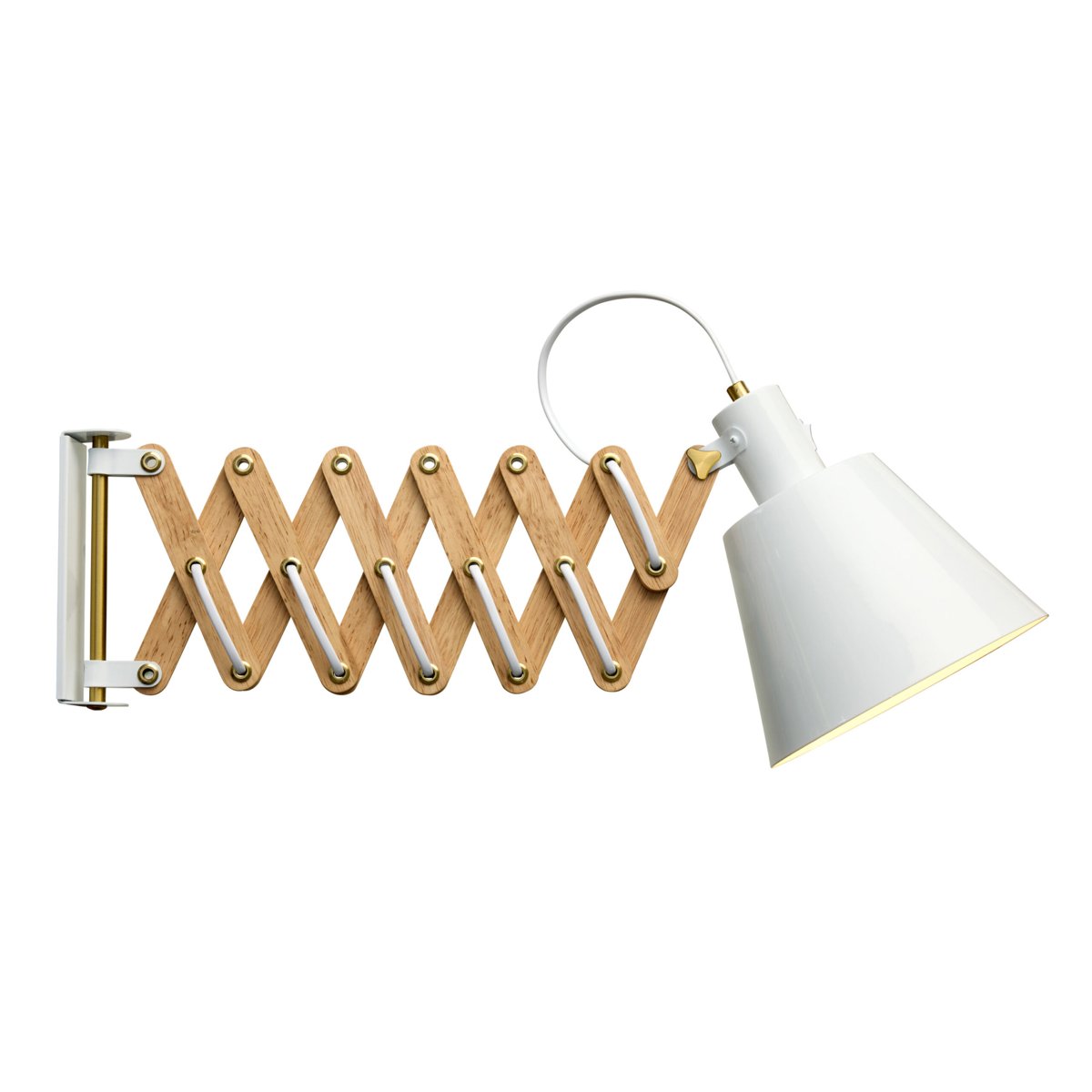 Suspension Vintage grand modèle – Blanc