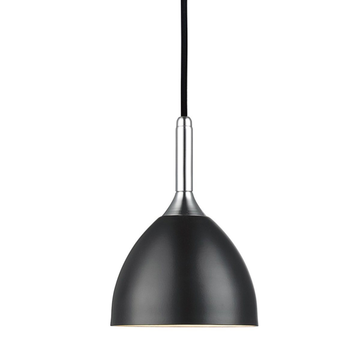 Suspension Bellevue Ø14 – Noir / chrome
