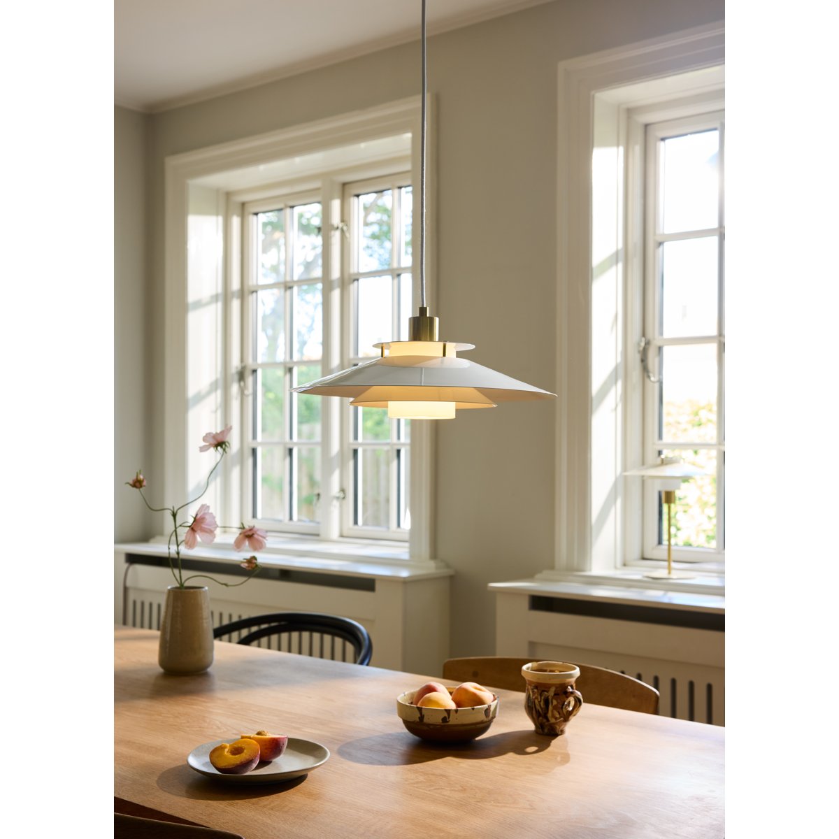 Suspension Rivoli Ø40 – Blanc