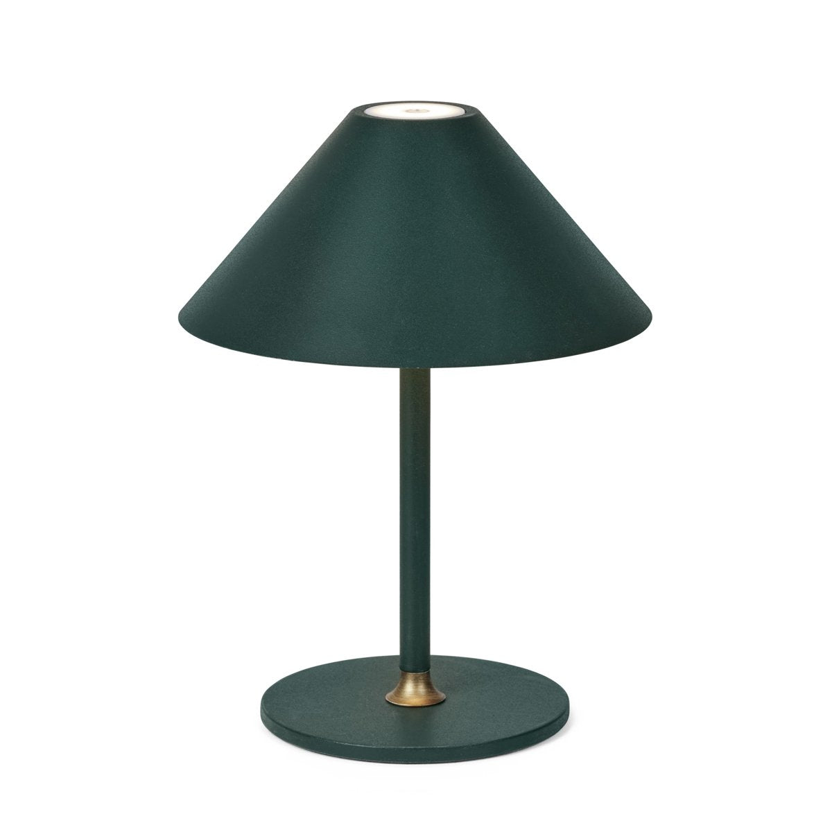 Lampe à poser nomade Hygge Ø19 cm – Vert foncé