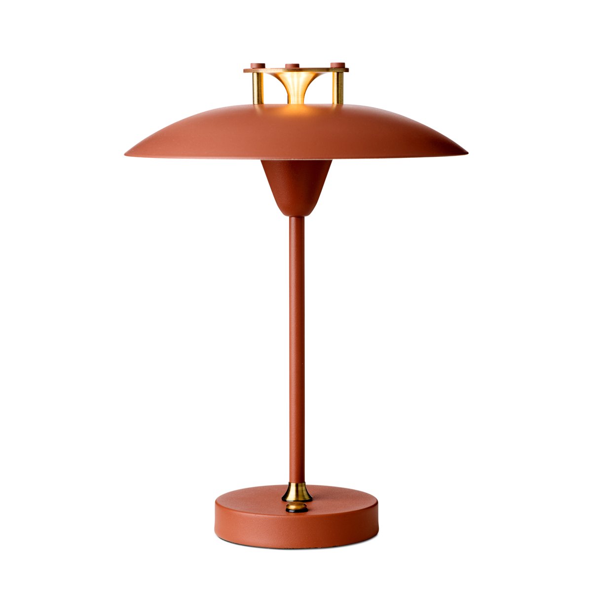 Lampe à poser nomade Mini Stepp 1-2-3 – Terracotta