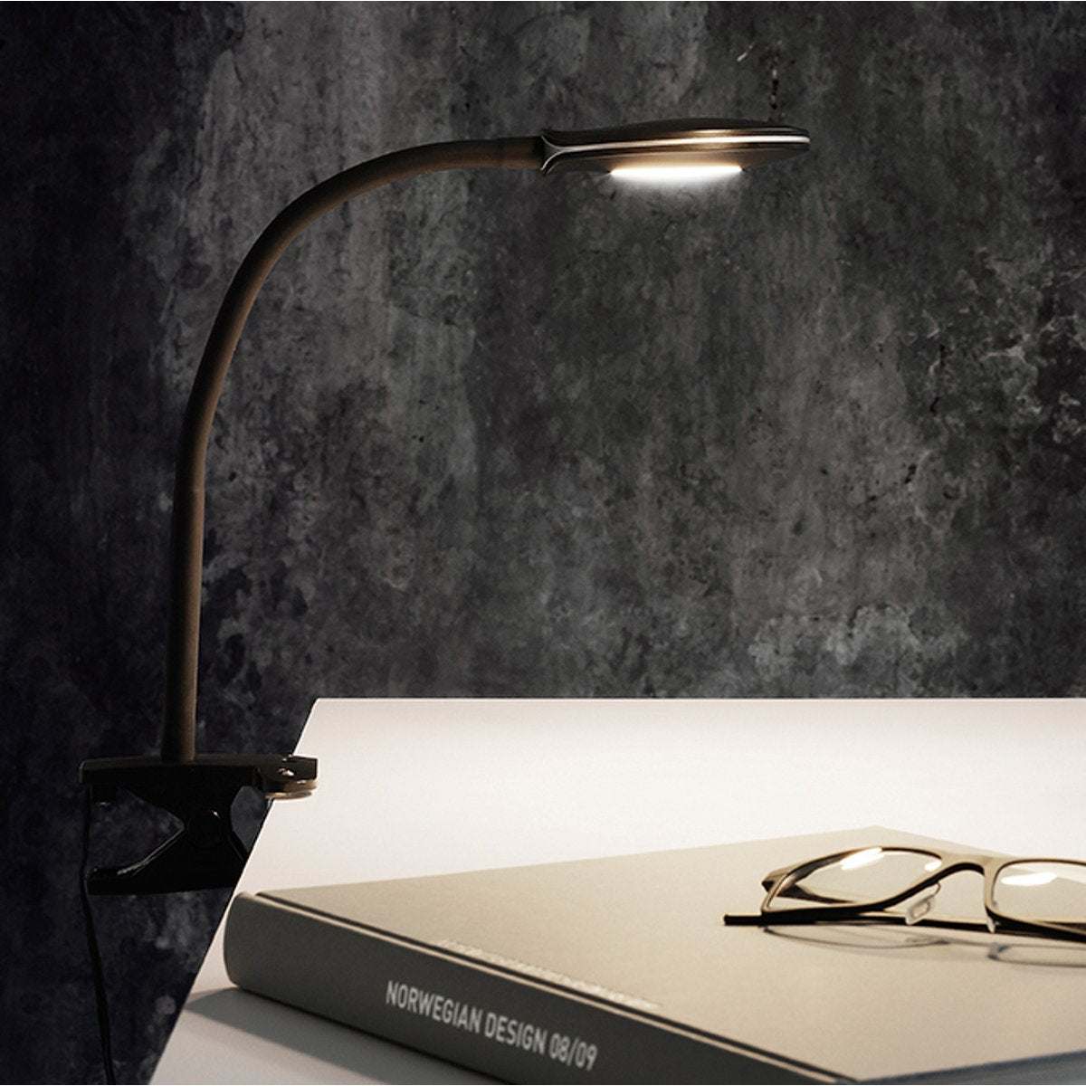 Lampe à pince LED Fix 4 W – Noir