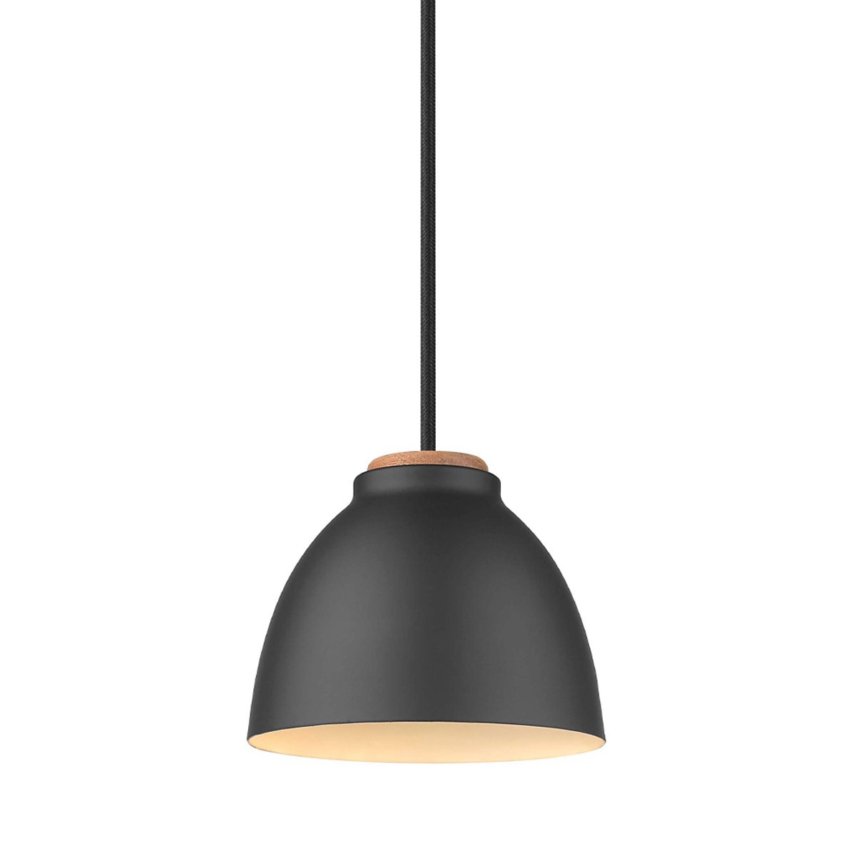 Suspension Nivå Ø14 G9 – Noir / bois