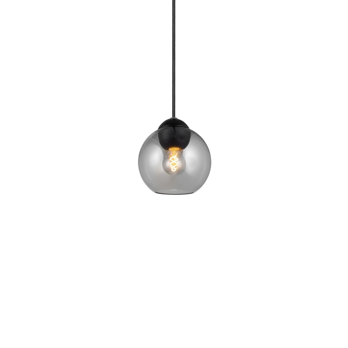 Suspension Bubbles mini Ø14 cm G9 – Fumé