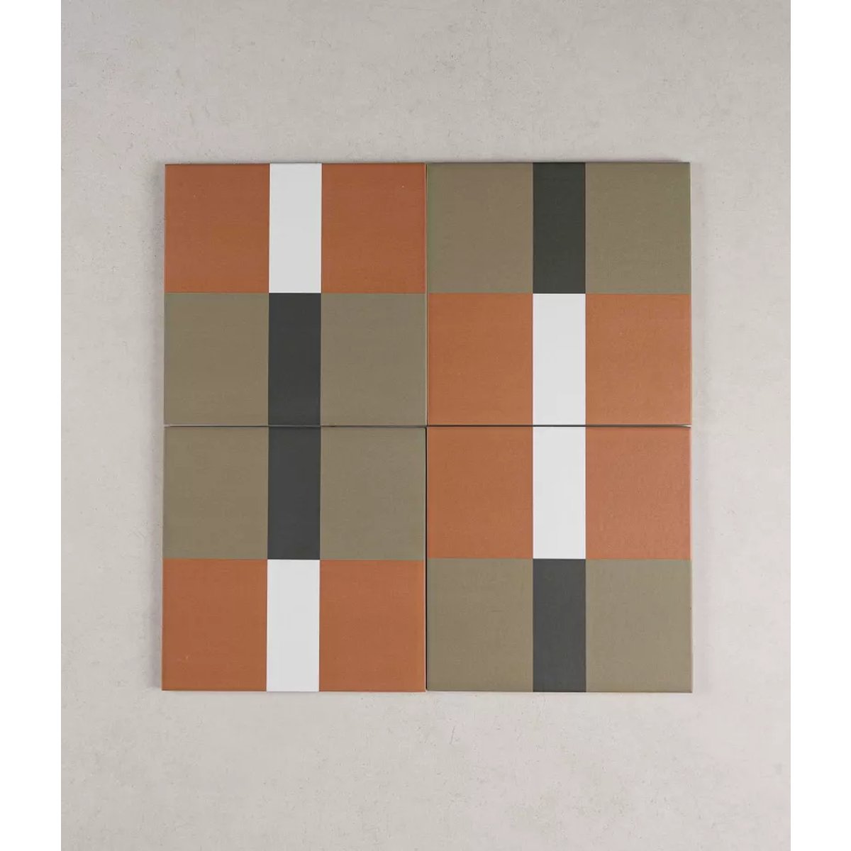 Carrelage Carreaux de Ciment BAUHOME 20x20 Band Warm