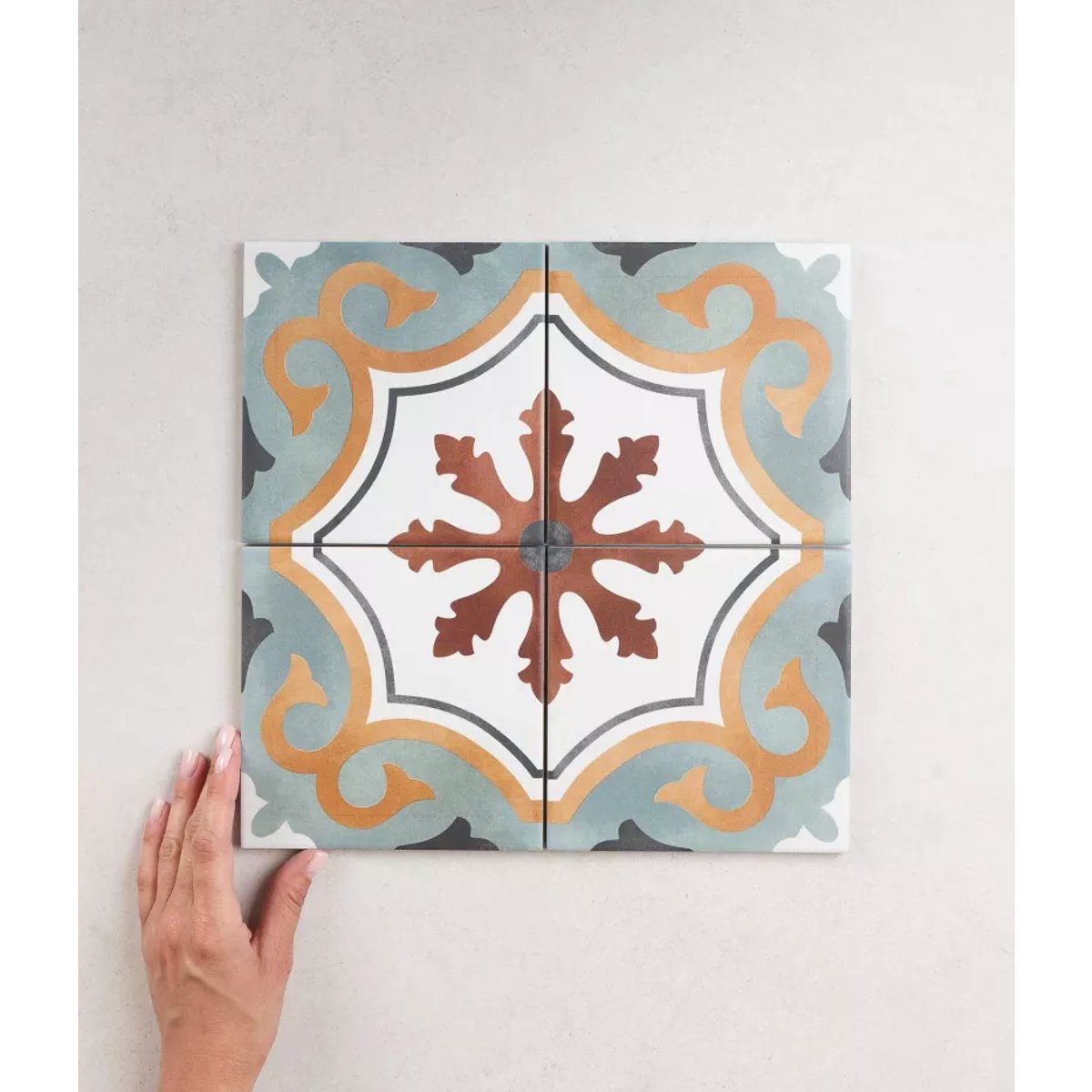 Carrelage Carreaux de Ciment 15x15 Morgan