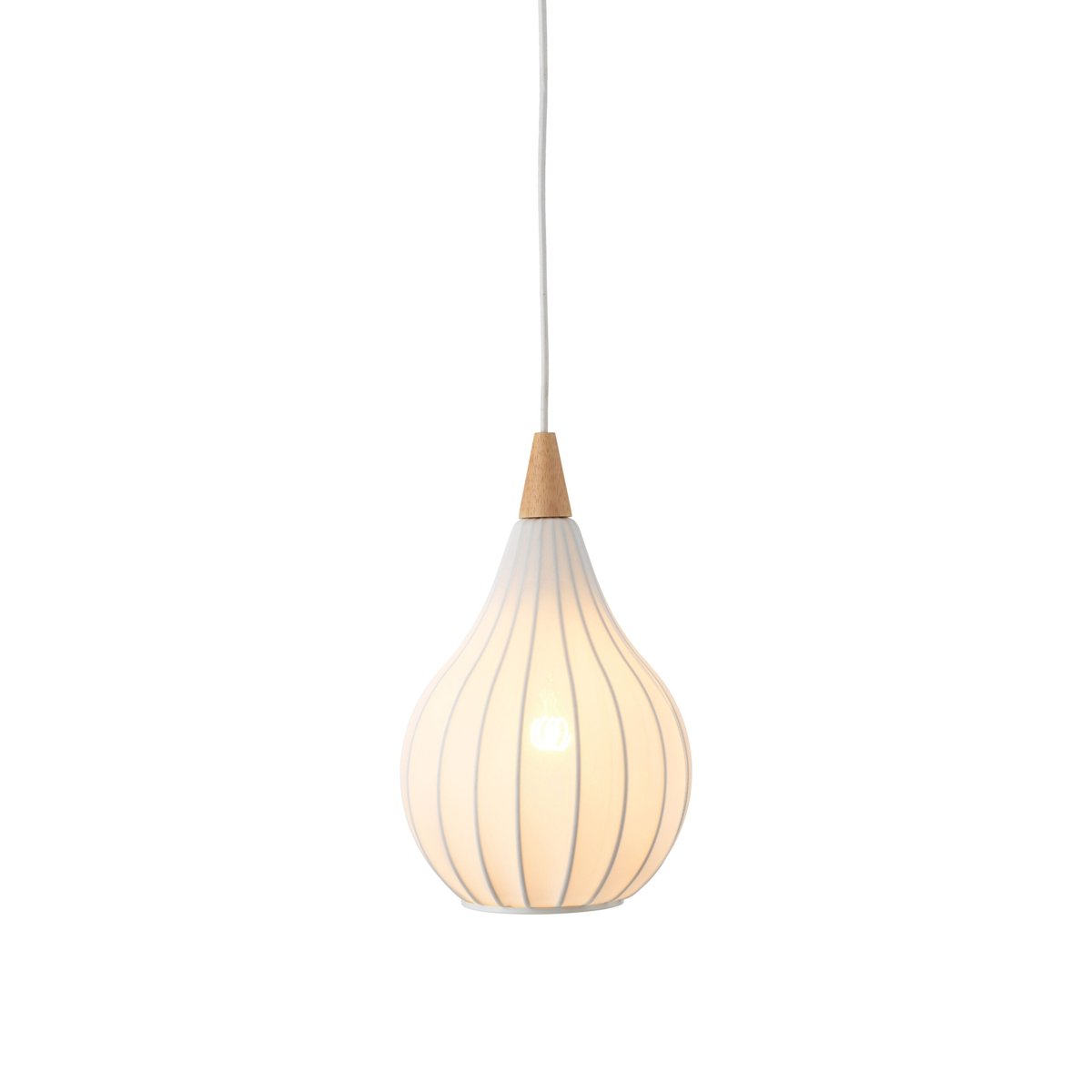 Suspension Drops Textile Ø23 – Blanc