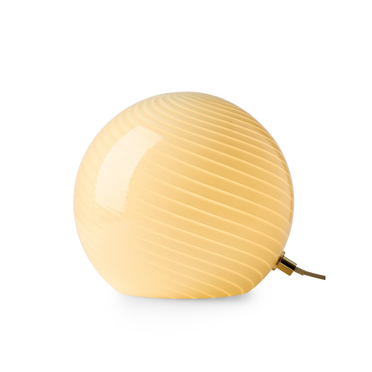 Lampe à poser Candy Ø20 – Crème