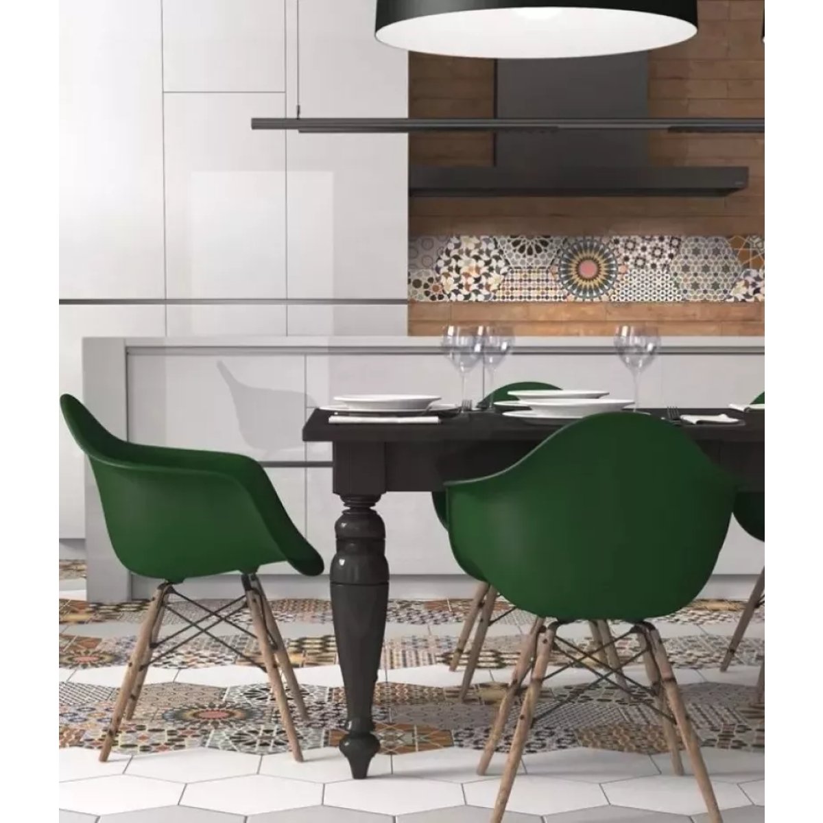 Carrelage interieur Imitation Carreaux de Ciment ANDALUSI MIX 28,5x33