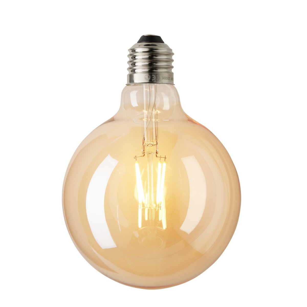 Ampoule décorative Colors Deko G125 Filament – Ambre