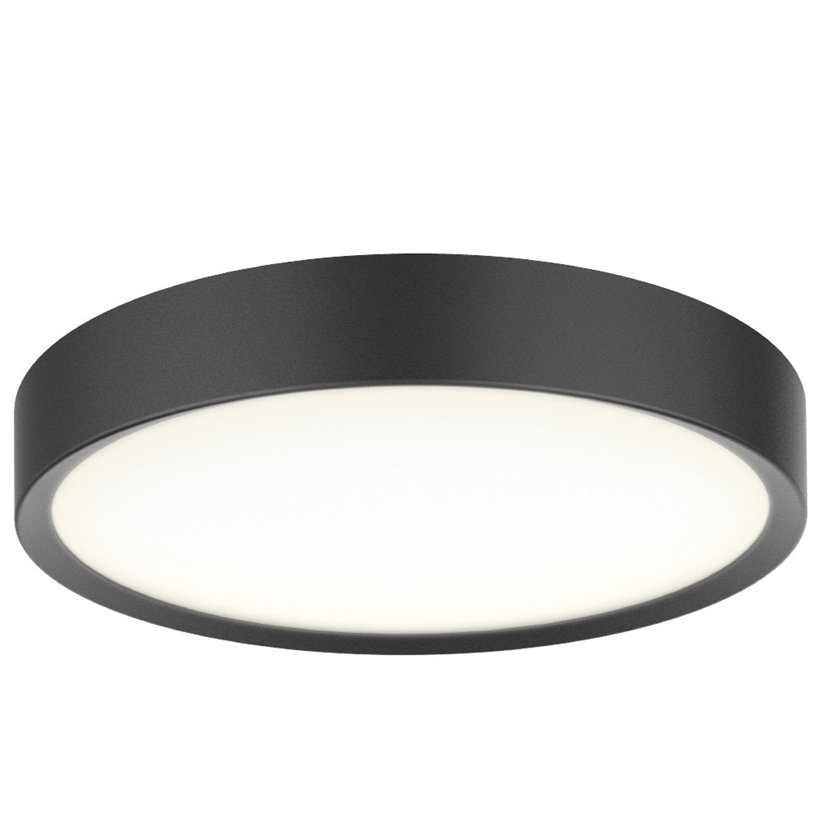 Plafonnier LED Universal Ø33 18 W IP44, variateur 3 niveaux – Noir