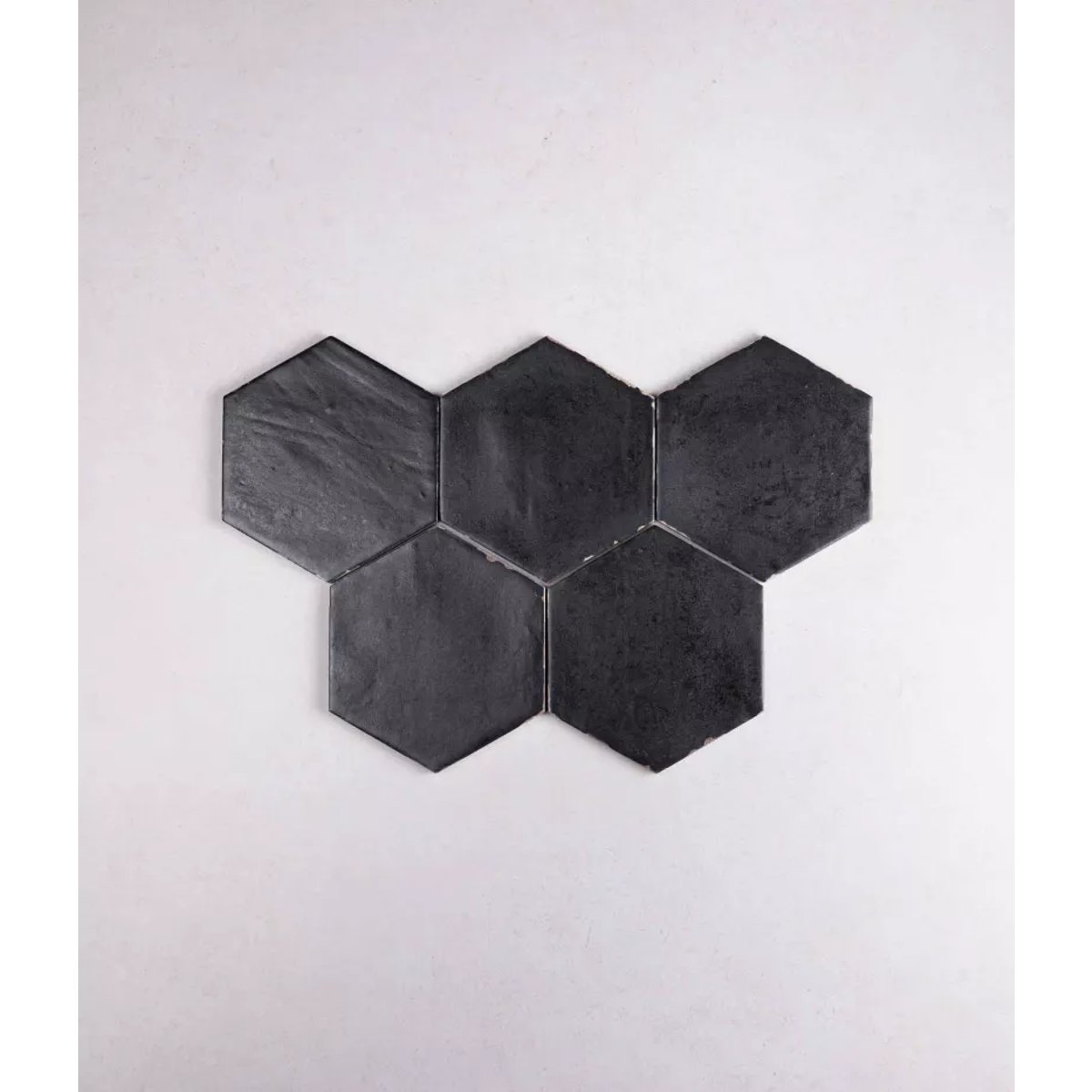 Carrelage Imitation Carreaux de ciment CAPRI 14x16 Sorrentine Nero