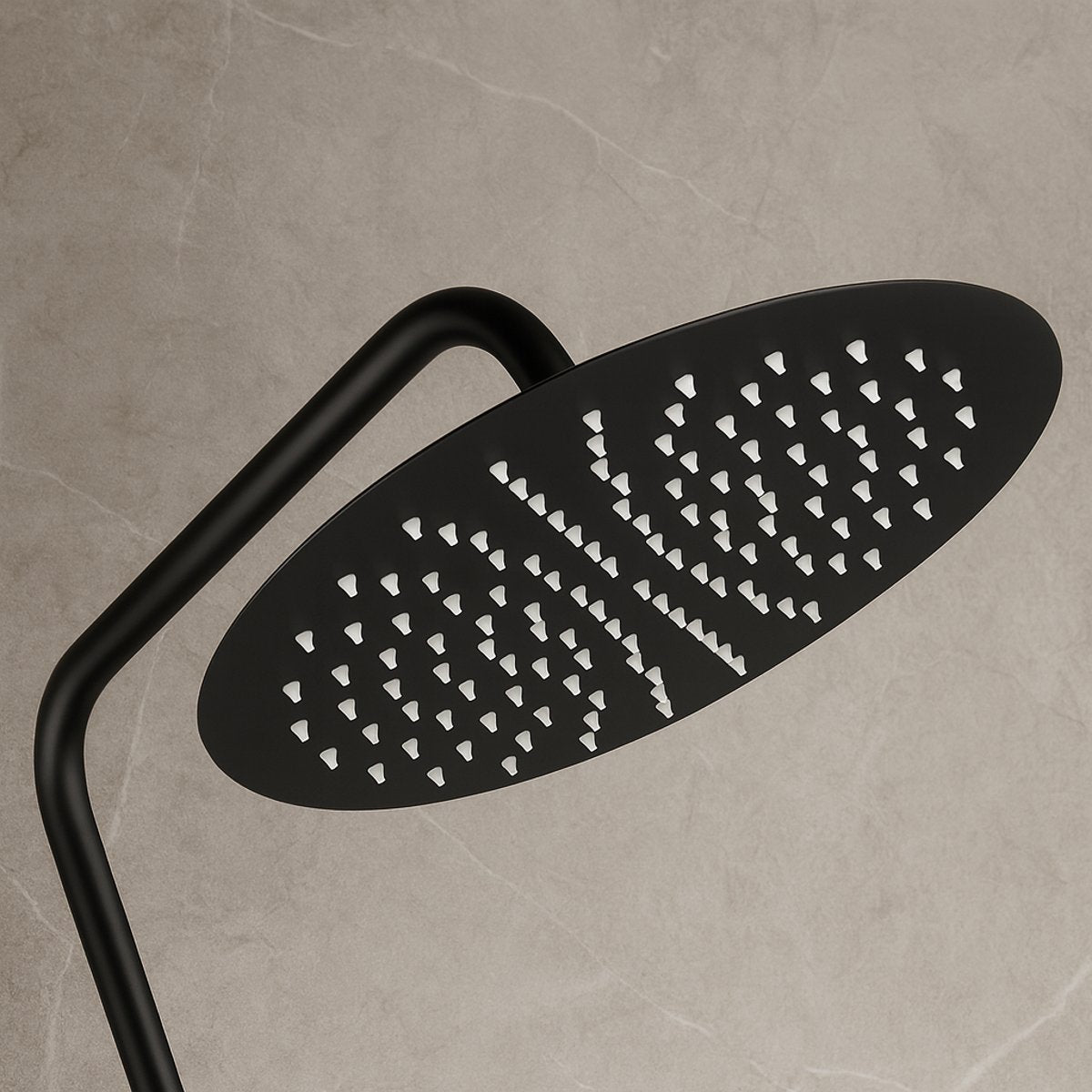 Colonne de douche thermostatique noir mate