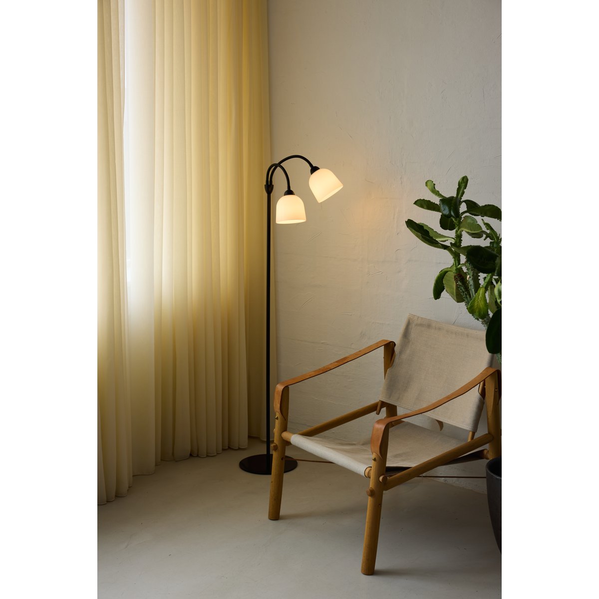 Lampadaire Glow 2 bras 2 x E14