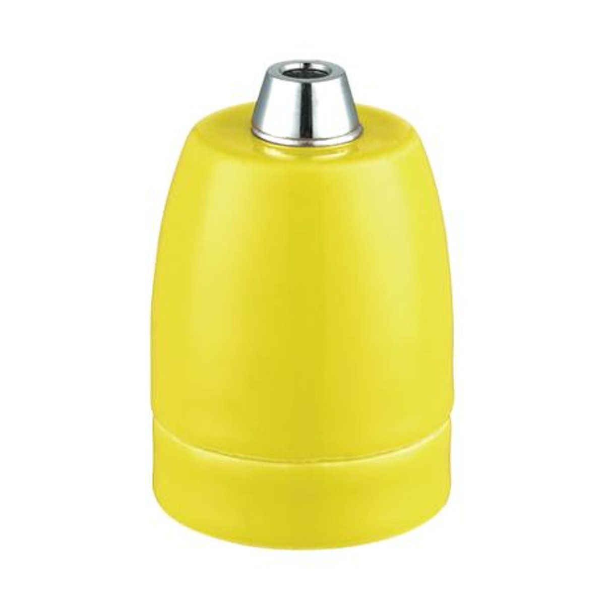 Douille porcelaine E27 – Jaune