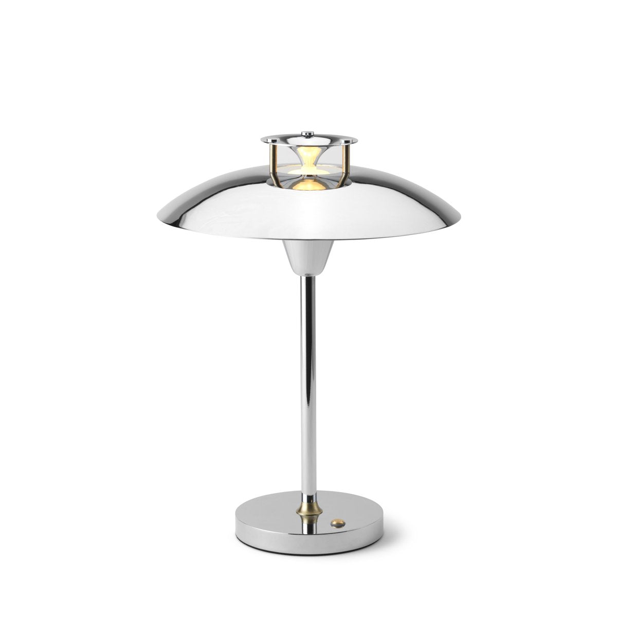 Lampe à poser nomade Stepp 1-2-3 – Chrome