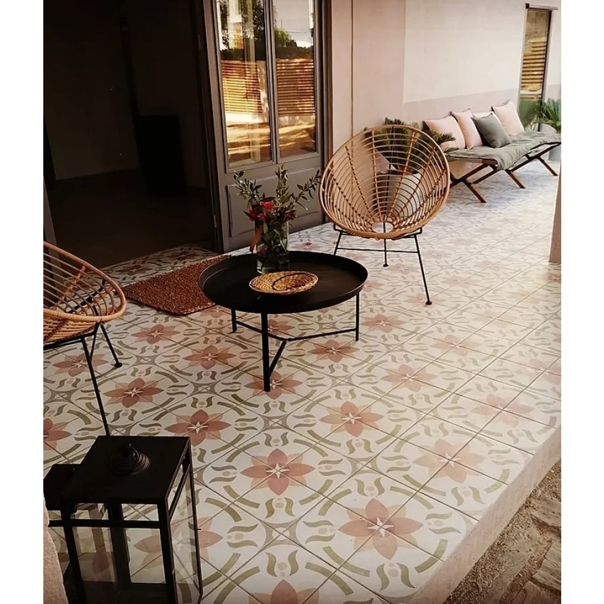 Carrelage Carreaux de Ciment GABANA 20x20 Macaal