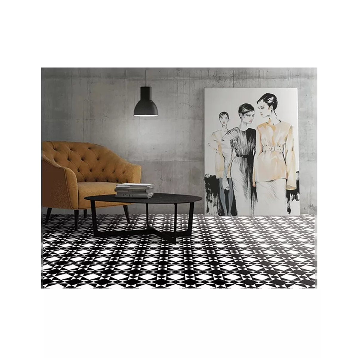 Carrelage Carreaux de Ciment KOMPAS 20x20 Venet