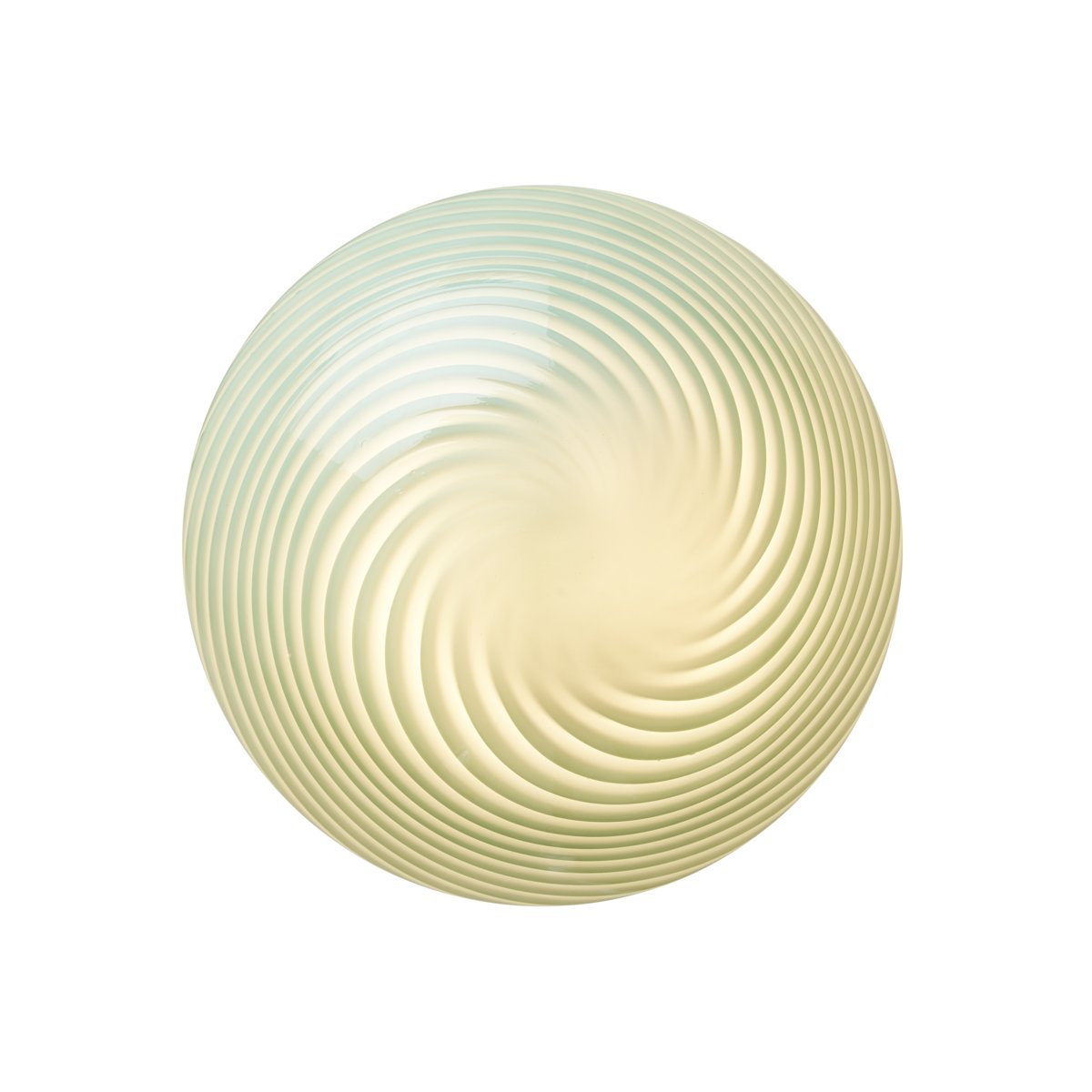 Lampe à poser Candy Mini Mush – Tête en verre, pied en métal turquoise