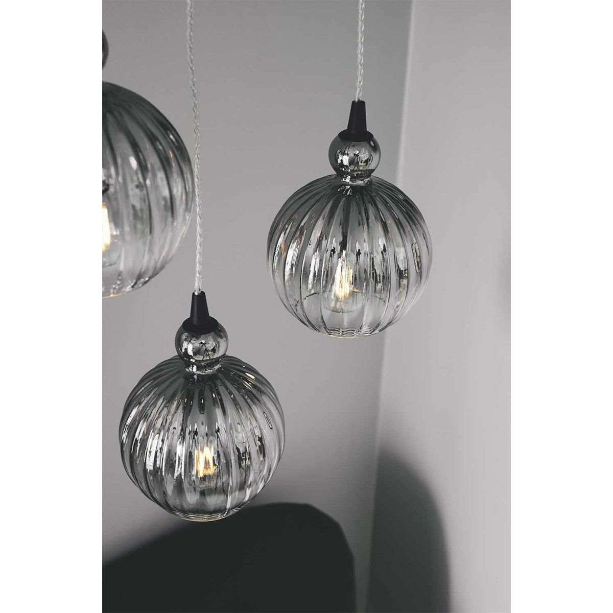 Suspension Ball Ball Ø15 E14 – Fumé