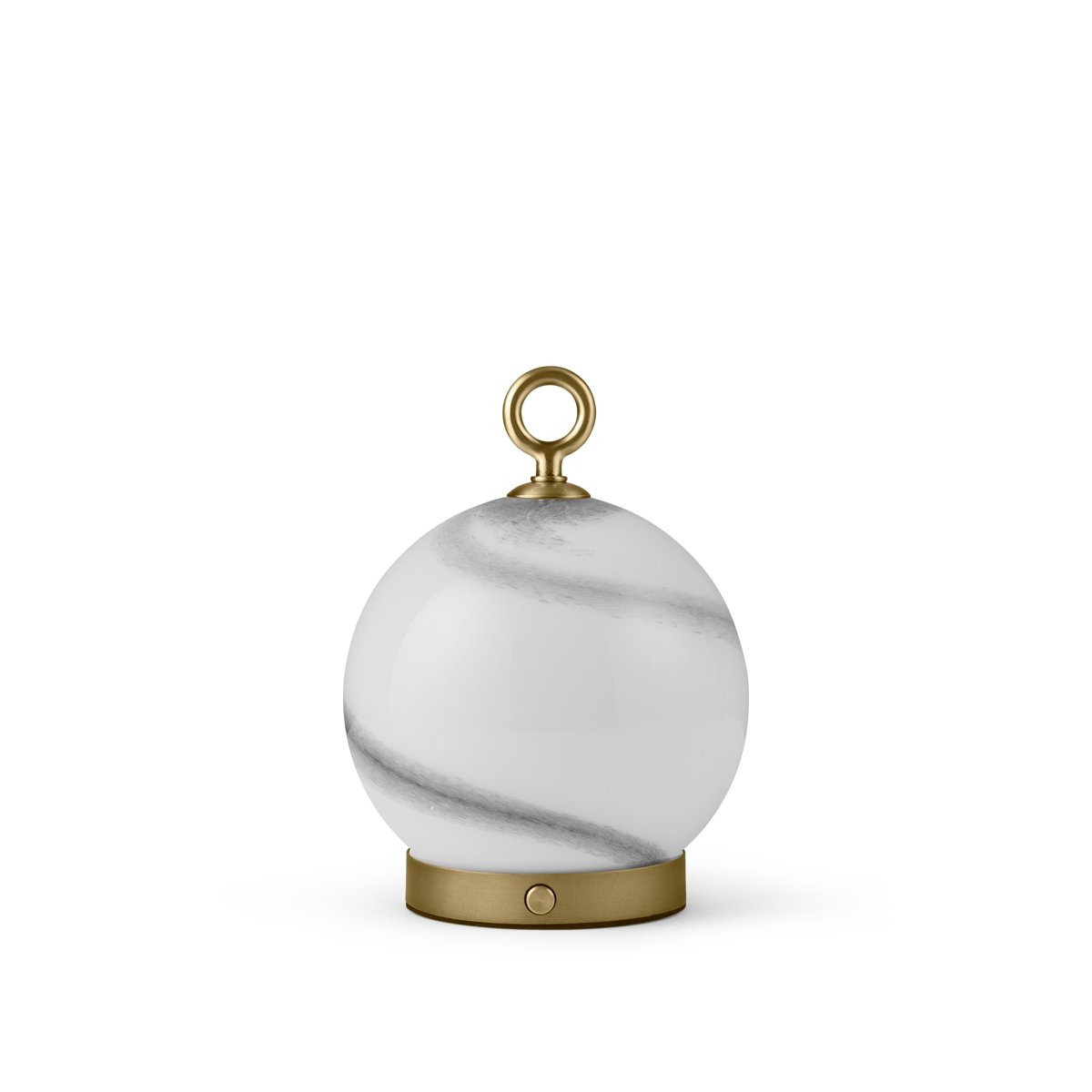 Lampe à poser nomade Stockholm Ø15 – Marbre gris