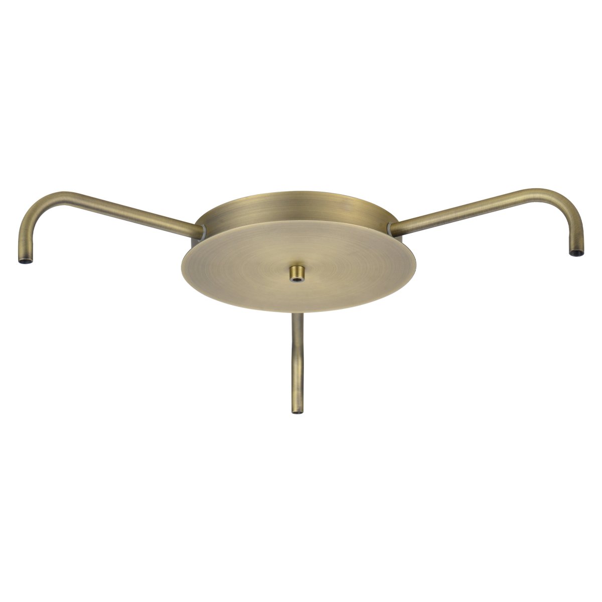 Rosace pour 4 suspensions – Laiton antique