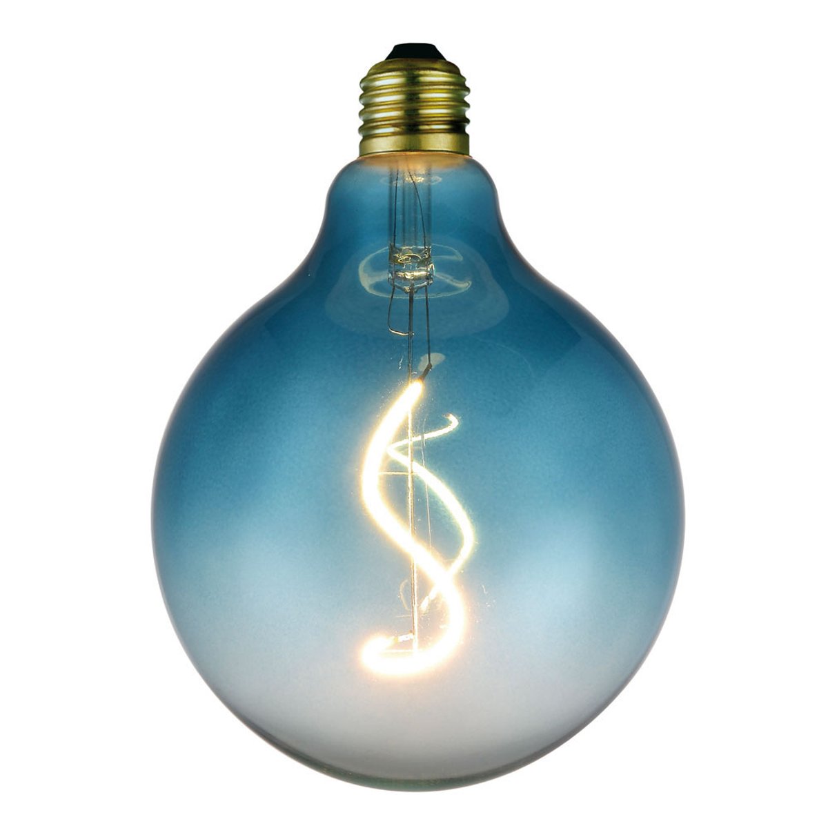 Ampoule LED Colors Soft Light G125, variateur 3 niveaux – Bleu