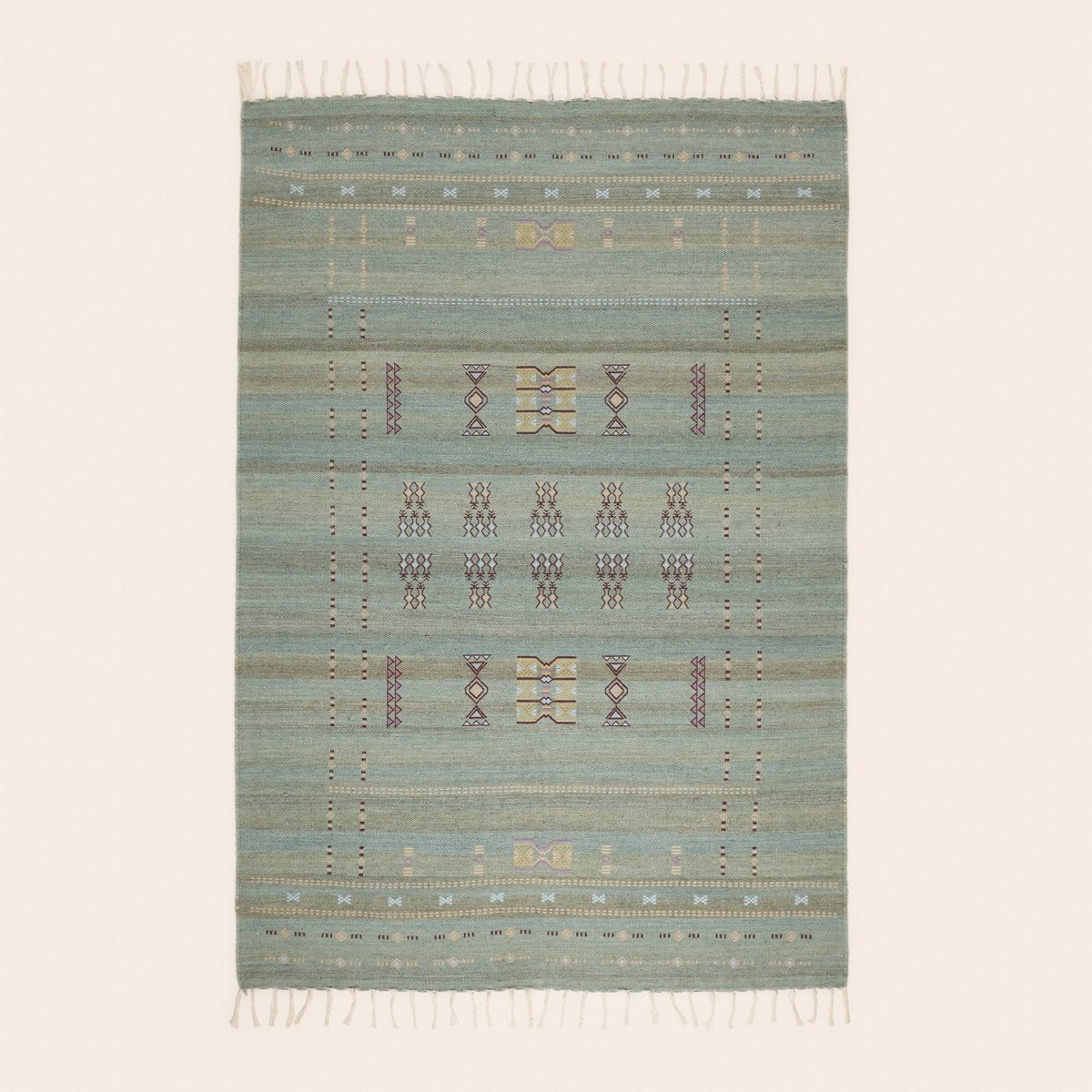 Tapis de sol ARSALANE vert de gris