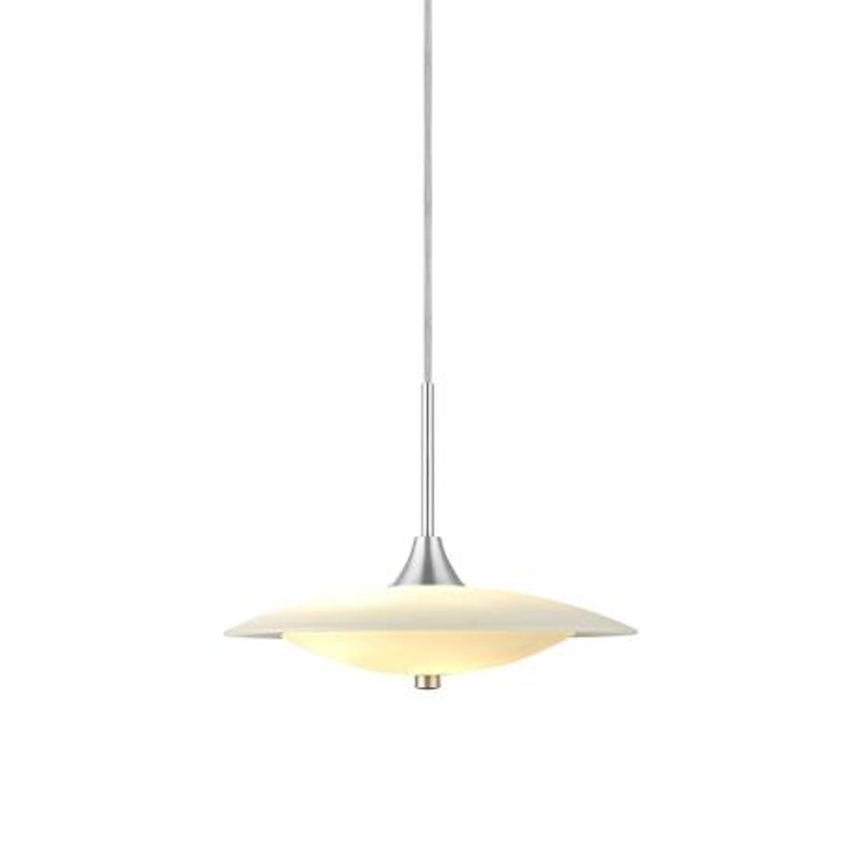 Suspension Baroni Ø40 – Opale / aluminium