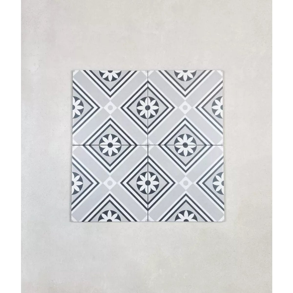 Carrelage Carreaux de Ciment LA MADELEINE 20x20 Opaline